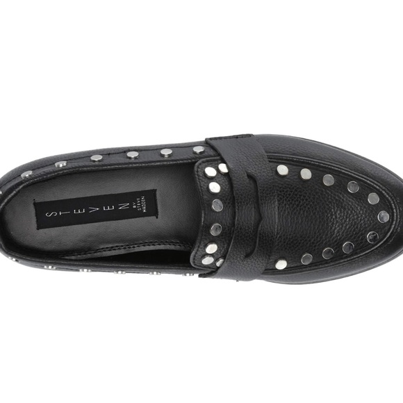 Steven by Steve Madden Ample Studded Loafer Sz 9.5 NWOT - Picture 3 of 9